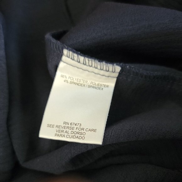 Gabby Skye Cute Classy Dress ~ Sz 8 ~ Navy Blue ~ Above Knee ~ Sleeveless - Picture 5 of 5